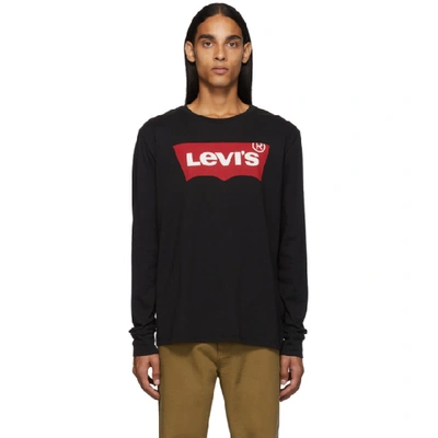 Shop Levi's Levis Black Classic Long Sleeve T-shirt
