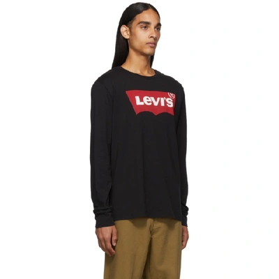 Shop Levi's Levis Black Classic Long Sleeve T-shirt