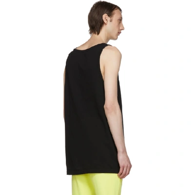 Shop John Elliott Black Rugby Tank Top