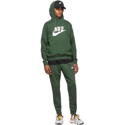 Shop Nike Green Club Lounge Pants In 370glatjade