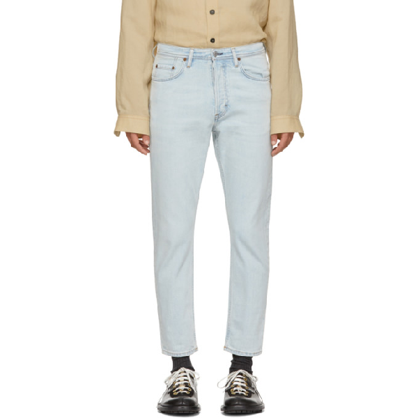 acne studios river slim tapered fit jean