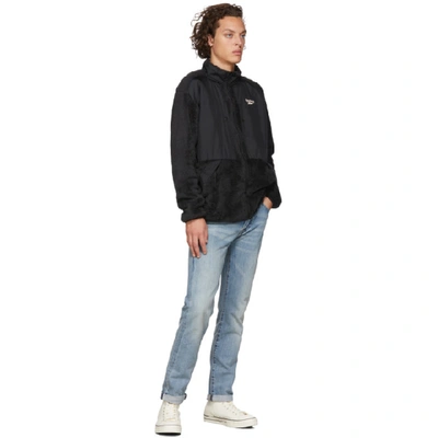 Shop Reebok Classics Black Trail Full Zip Jacket