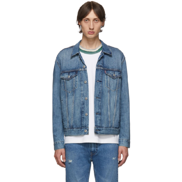 levi's killebrew denim trucker jacket