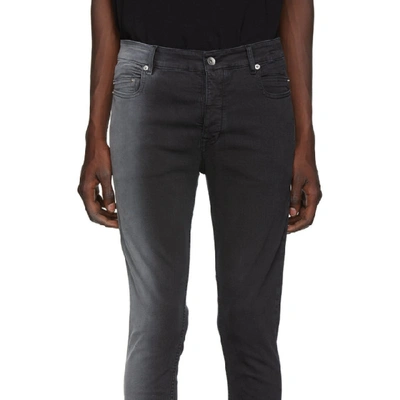 Shop Rick Owens Drkshdw Black Tyrone Jeans In 09 Blk