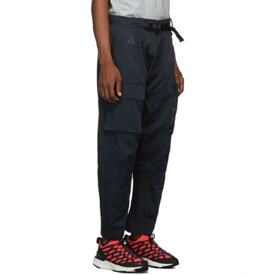 Nike Acg Men's Woven Cargo Pants In 010 Black | ModeSens