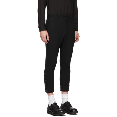 Ann Demeulemeester Black Jasmin Trousers In Jasmin Blac | ModeSens