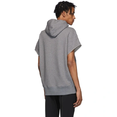 Shop Givenchy Grey Atelier Hoodie In 055-light G