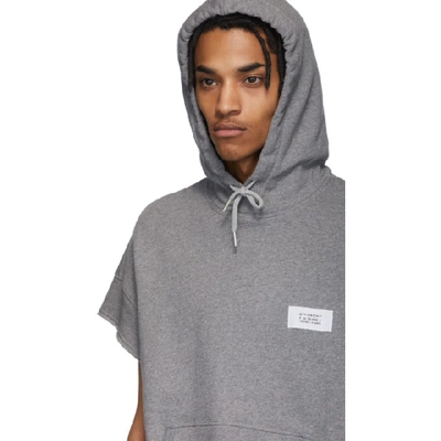 Shop Givenchy Grey Atelier Hoodie In 055-light G