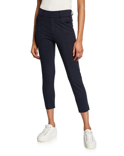 Shop Frank & Eileen Tee Lab The Trouser Cropped Leggings In British Royal