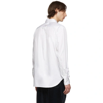 Shop Tibi Ssense Exclusive White Tech Shirt