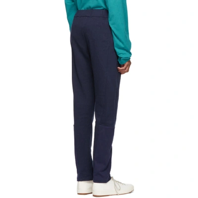 Shop House Of The Very Islands Blue Jogging Lounge Pants In 4.2 Dnimblu
