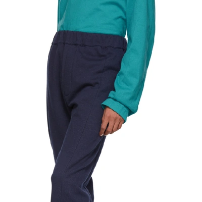 Shop House Of The Very Islands Blue Jogging Lounge Pants In 4.2 Dnimblu