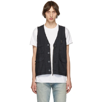 Shop John Elliott Black Inca Vest