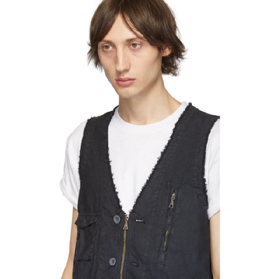 Shop John Elliott Black Inca Vest