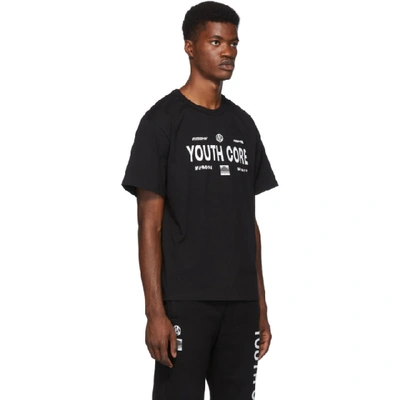 Shop Misbhv Black Youth Core T-shirt