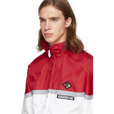 红色 & 白色运动夹克