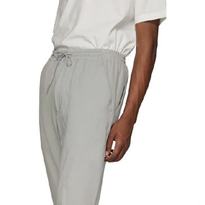 Shop Y-3 Grey Classic Cuff Lounge Pants In Archivegrey