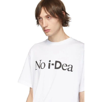 Shop Aries White I-d Edition No Idea T-shirt