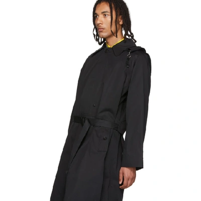 Shop Sankuanz Black Trench Coat