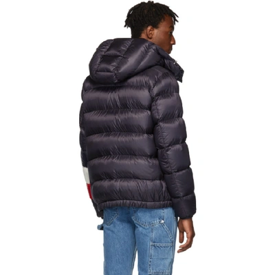Moncler Willm Hooded Quilted-down Jacket In Blue | ModeSens