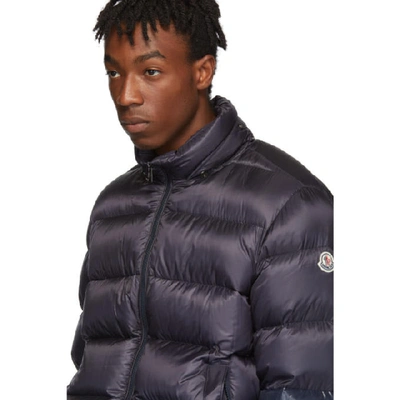 Shop Moncler Navy Down Willm Jacket In 742 Navy