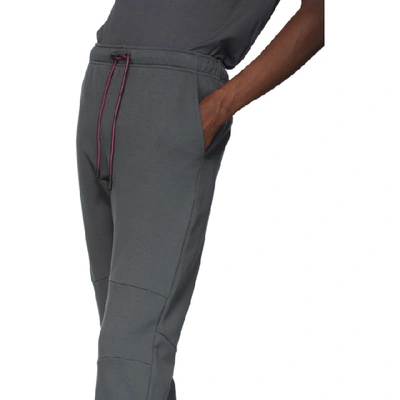 Shop Fendi Grey Technical Bag Bugs Lounge Pants In F17w4 Grey