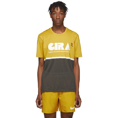 Nike X Gyakusou Dri-fit Gira Performance Running T-shirt In Yellow |  ModeSens