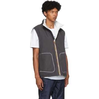 Shop Afterhomework White Claude Multipocket Vest