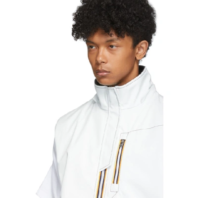 Shop Afterhomework White Claude Multipocket Vest