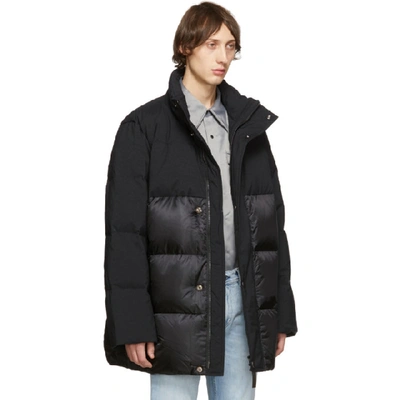 Shop Acne Studios Black Contrast Jacket