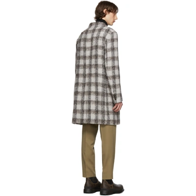 ETRO 灰色 SEMI-TRADITIONAL 常规版型大衣