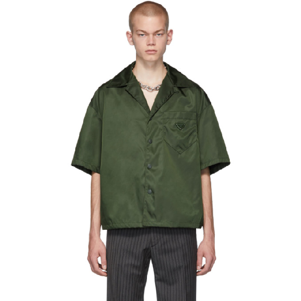 prada green shirt