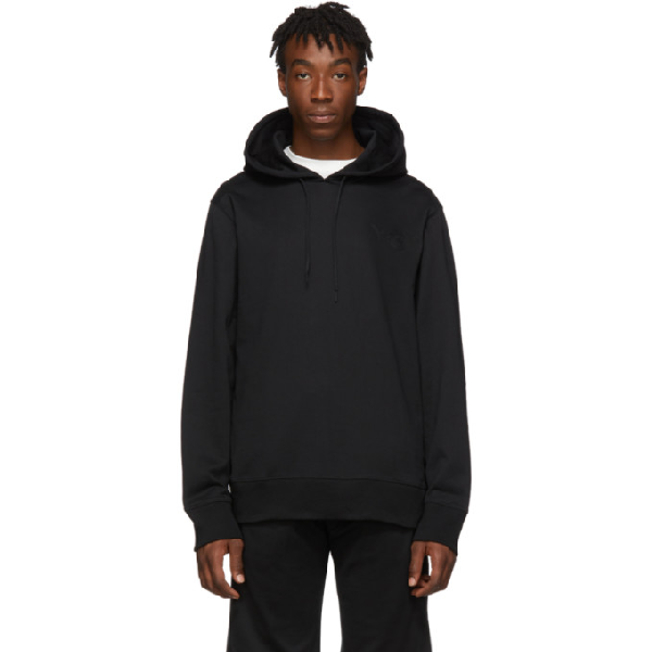 y3 black hoodie