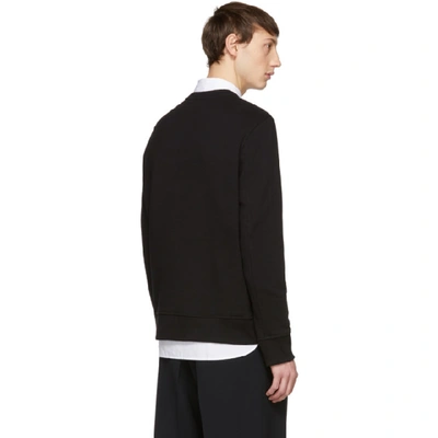 Shop Neil Barrett Black Iclaudius Sweatshirt In 1414 Black