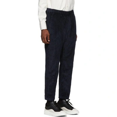 Shop Barena Venezia Barena Navy Arenga Selce Trousers