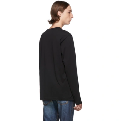 Shop Junya Watanabe Black High Density T-shirt In 1 Black