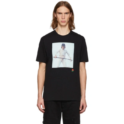 Shop Undercover Black A Clockwork Orange Alex Rose T-shirt