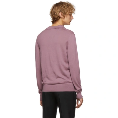 Shop Brioni Pink Cashmere Polo In 5900 Pink