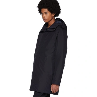 Shop Norse Projects Navy Gore-tex® Rokkvi 5.0 Jacket In 7004/ Dark