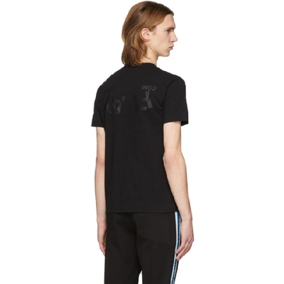 Shop Comme Des Garçons Play Black Logo T-shirt In 1 Black