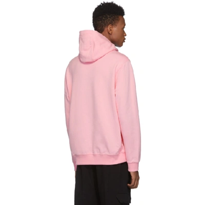 Shop Burberry Pink Albi Hoodie