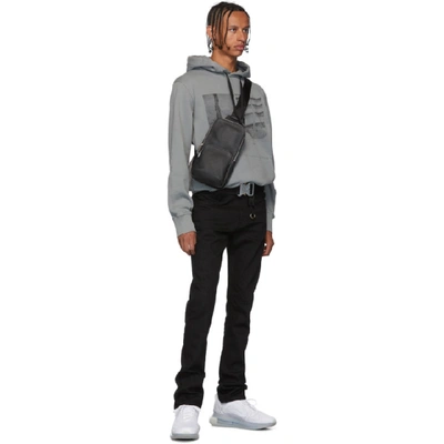 Shop Alyx 1017  9sm Grey Print Hoodie In Gry0001