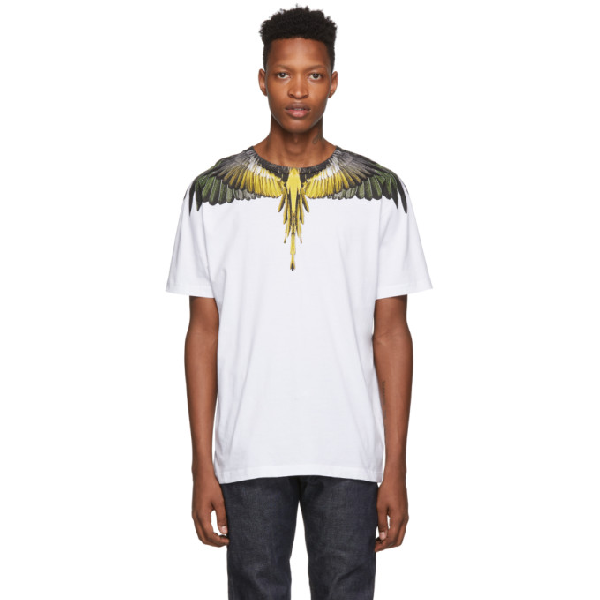 Marcelo County Of Milan Printed T-shirt In Wht Multi | ModeSens