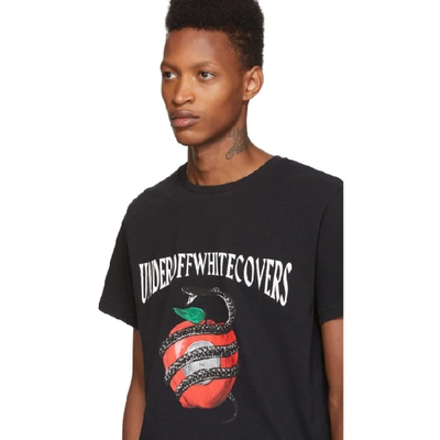 Shop Off-white Black Undercover Edition Apple T-shirt In 1088 Blkmul