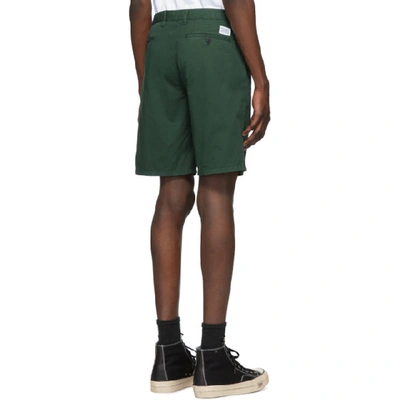 Shop Norse Projects Green Aros Shorts In 8082/ Bott