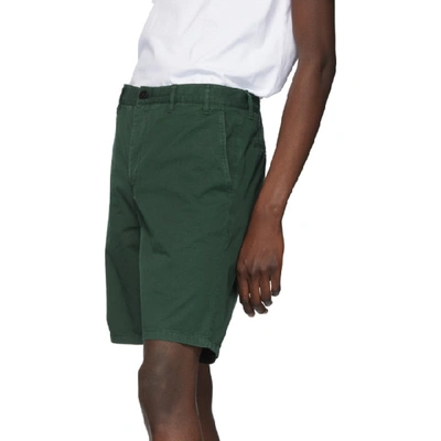 Shop Norse Projects Green Aros Shorts In 8082/ Bott
