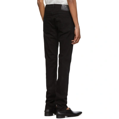 Shop Etro Black New Slim Jeans In 0001 Black