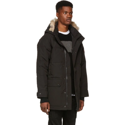 Shop Canada Goose Black Down Emory Parka