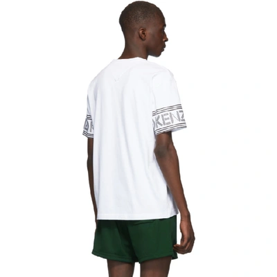 Shop Kenzo White Logo T-shirt In 00 White