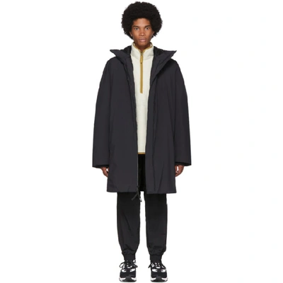 Shop Y-3 Black Insulated Hooded Parka